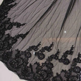 The Black Swan Lace Veil