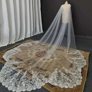 The Flower Lace Veil