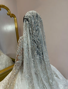 The Beaded Hanifa Veil